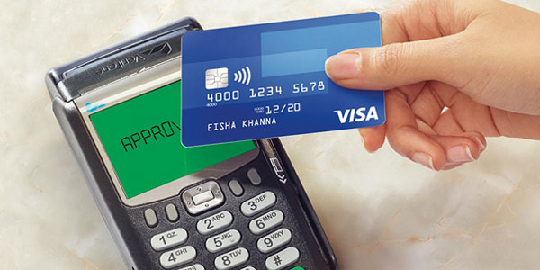 Contact less card transactions