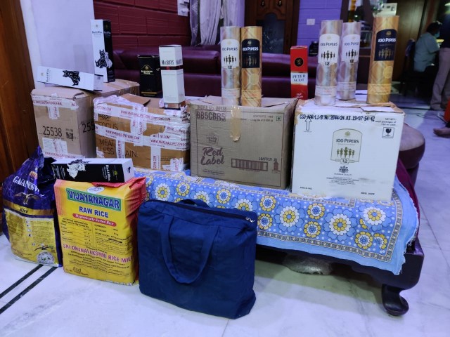 illegal liquor sale; one arrested