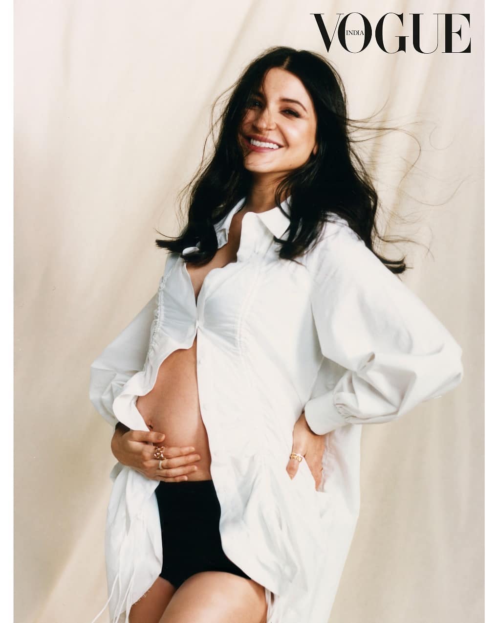 Anushka Sharma poses with baby bump photoshoot goes viral