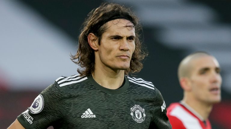 Cavani 3-match ban means he can face Liverpool