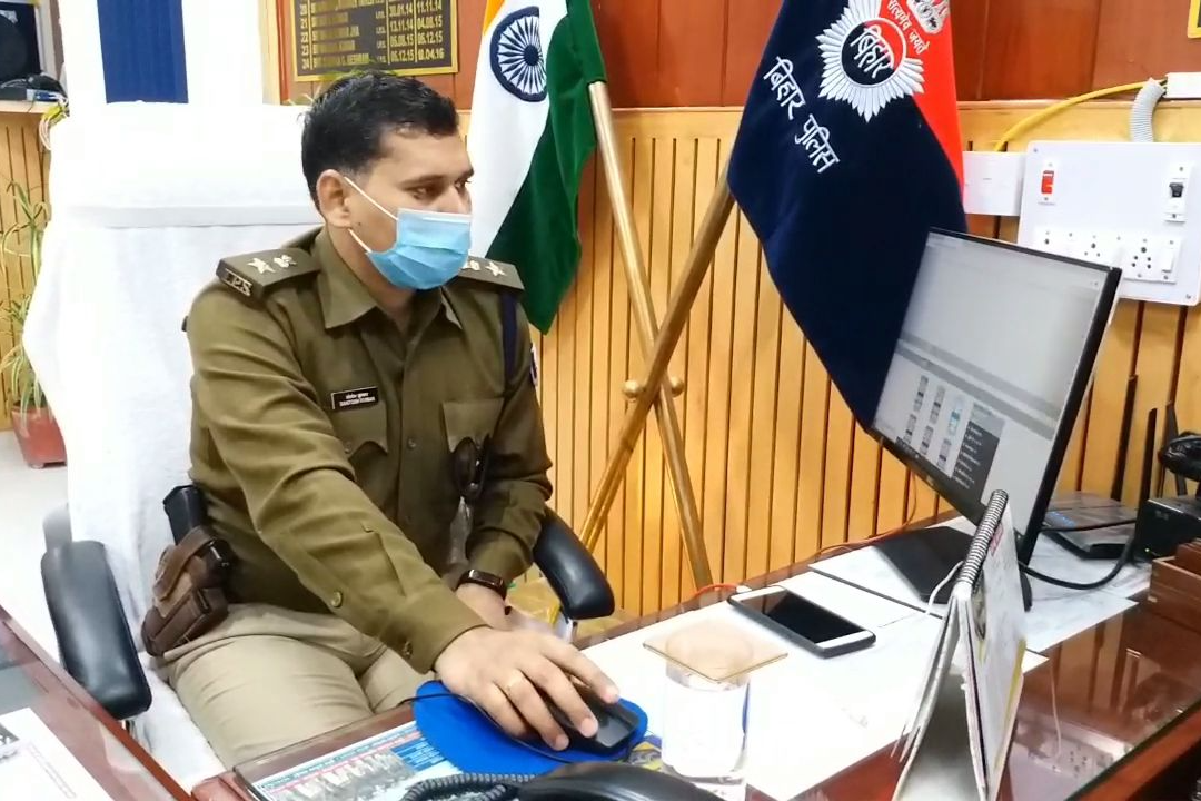 high tech police in sheohar