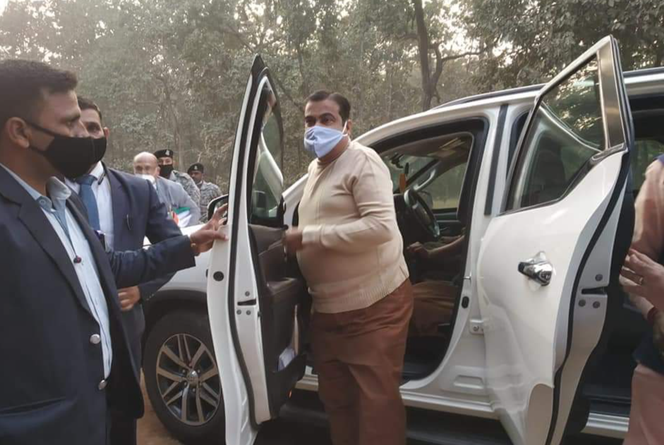 Nitin Gadkari reached Seoni