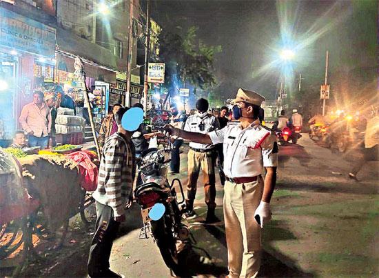 zero accident in hyderabad sorroundings on new year eve