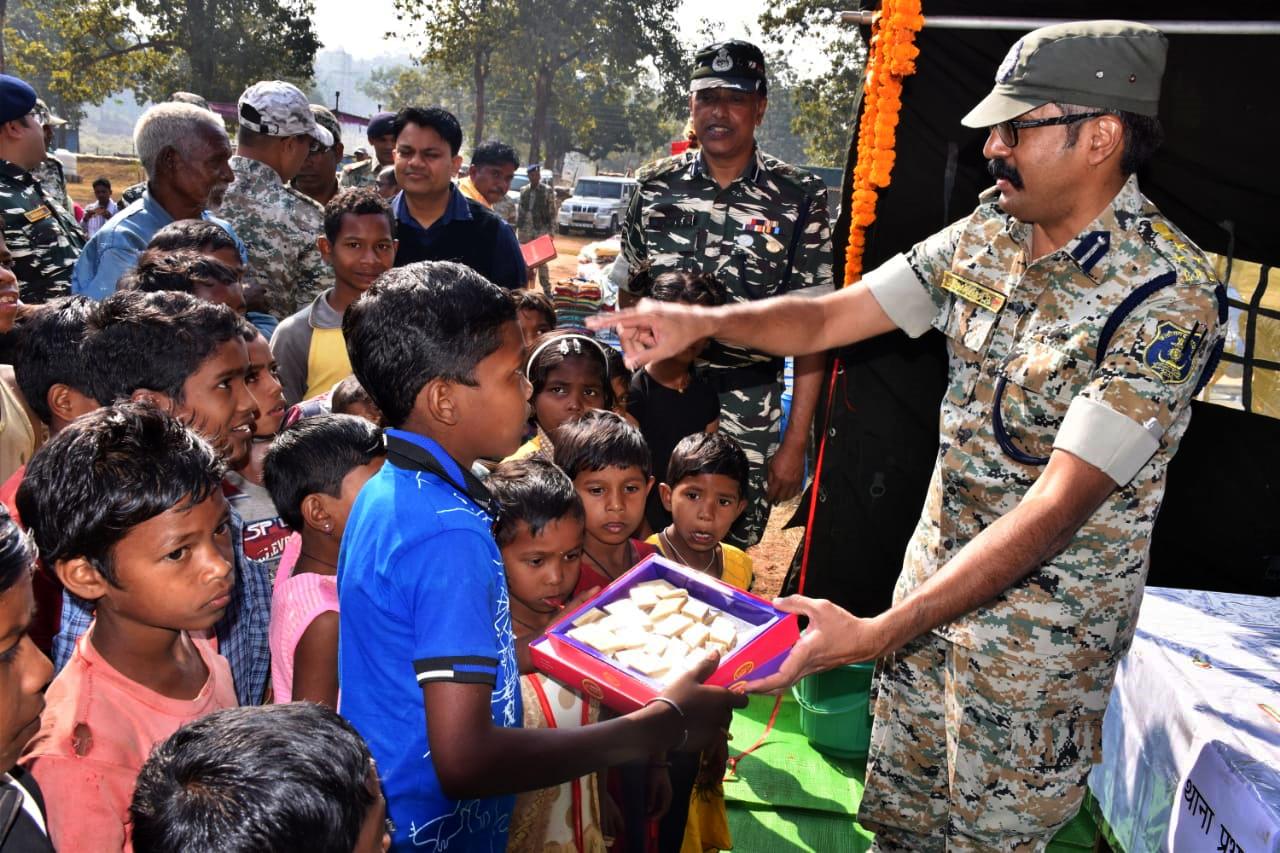 inauguration of new police station in bastar