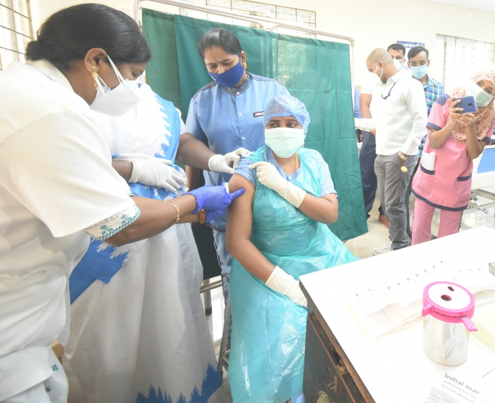 covid vaccine dry run continues in telangana