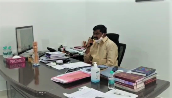 minister prashanth reddy review on yadadri