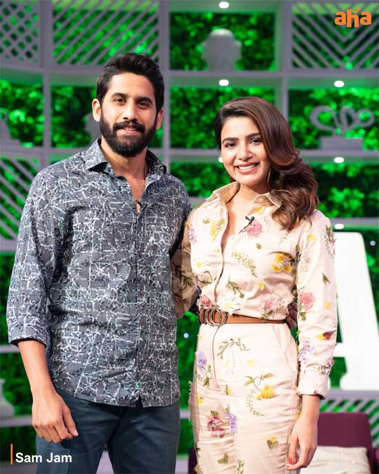 Nagachaitanya in Sam jam talk show