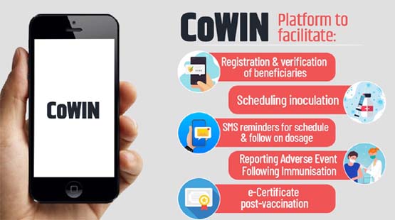 Covid-19 Vaccine distribution will conduct via covin mobile application