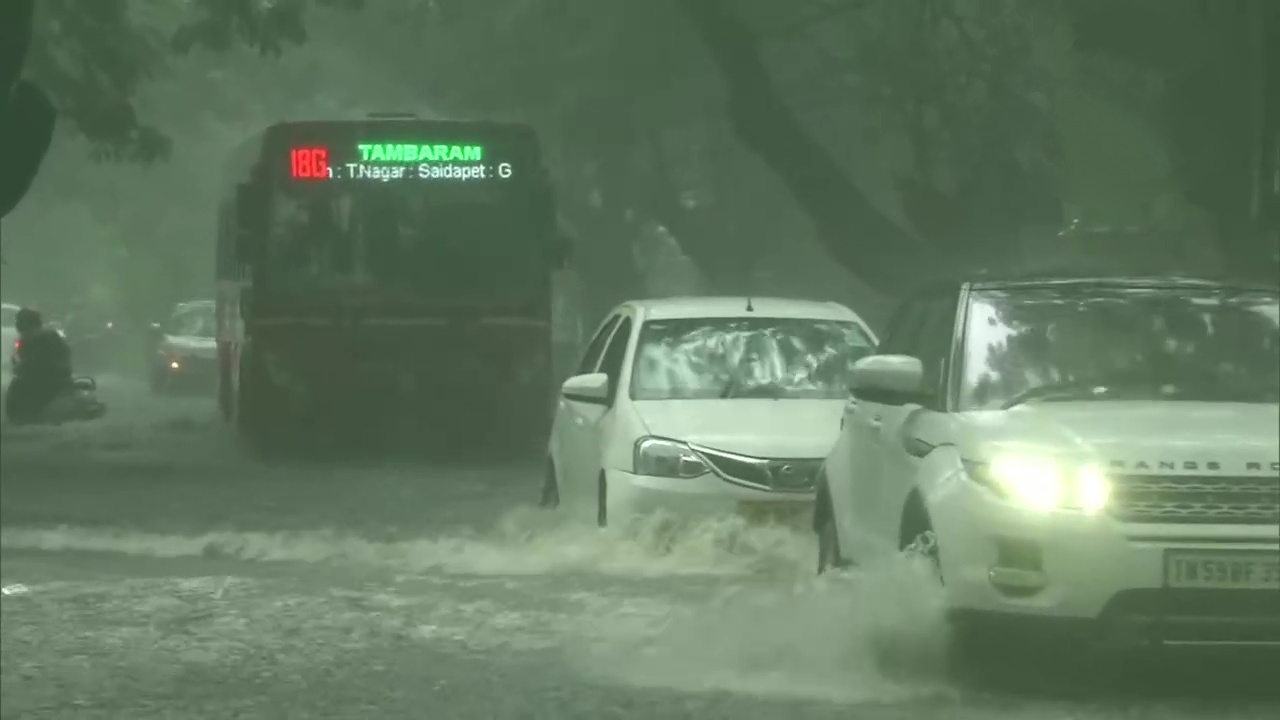 heavy rains in Chennai