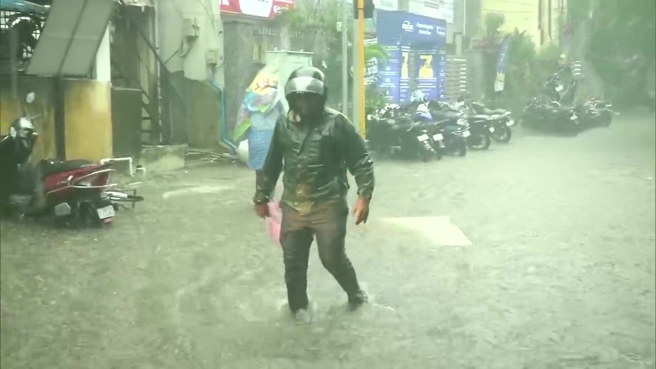 heavy rains in Chennai