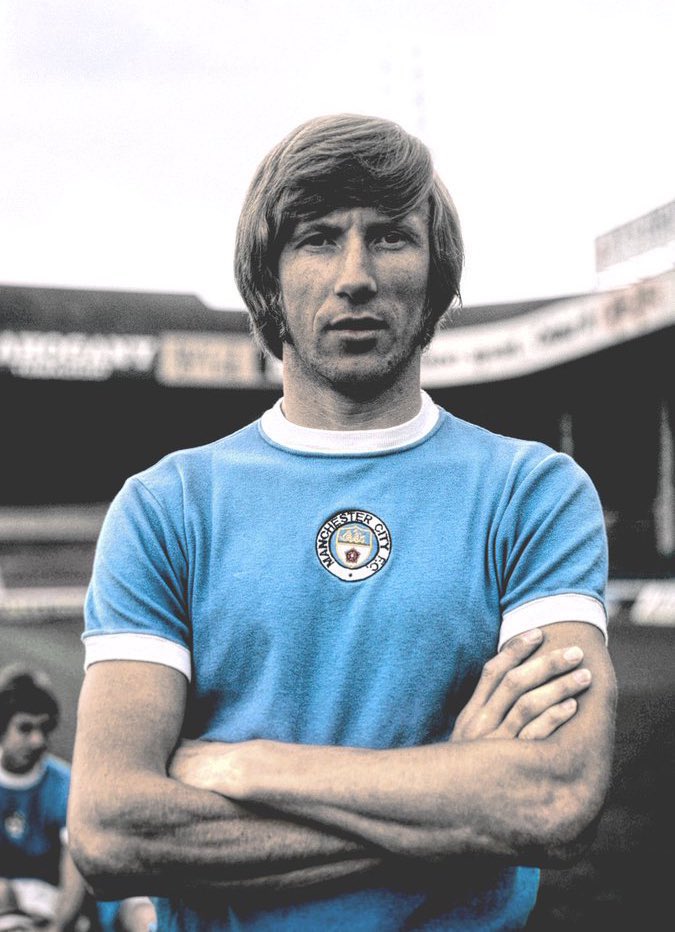 Colin Bell, a midfielder by trade, made 394 appearances for Manchester City from 1966 to 1979.