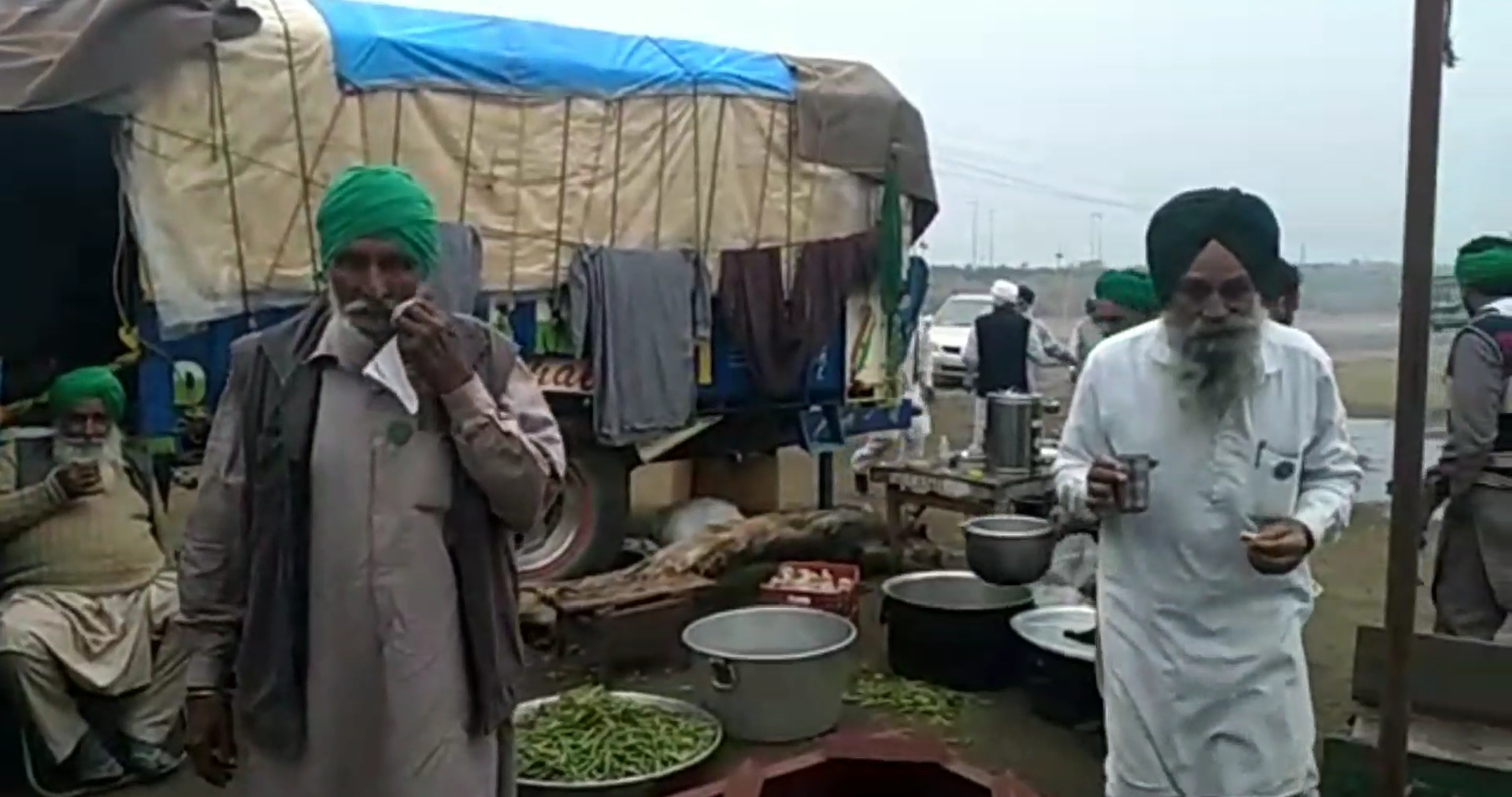 Undeterred by cold weather, rains, protesting farmers threaten to intensify stir further