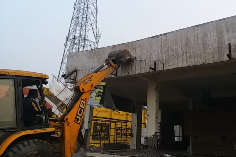 Encroachment led to bulldozer