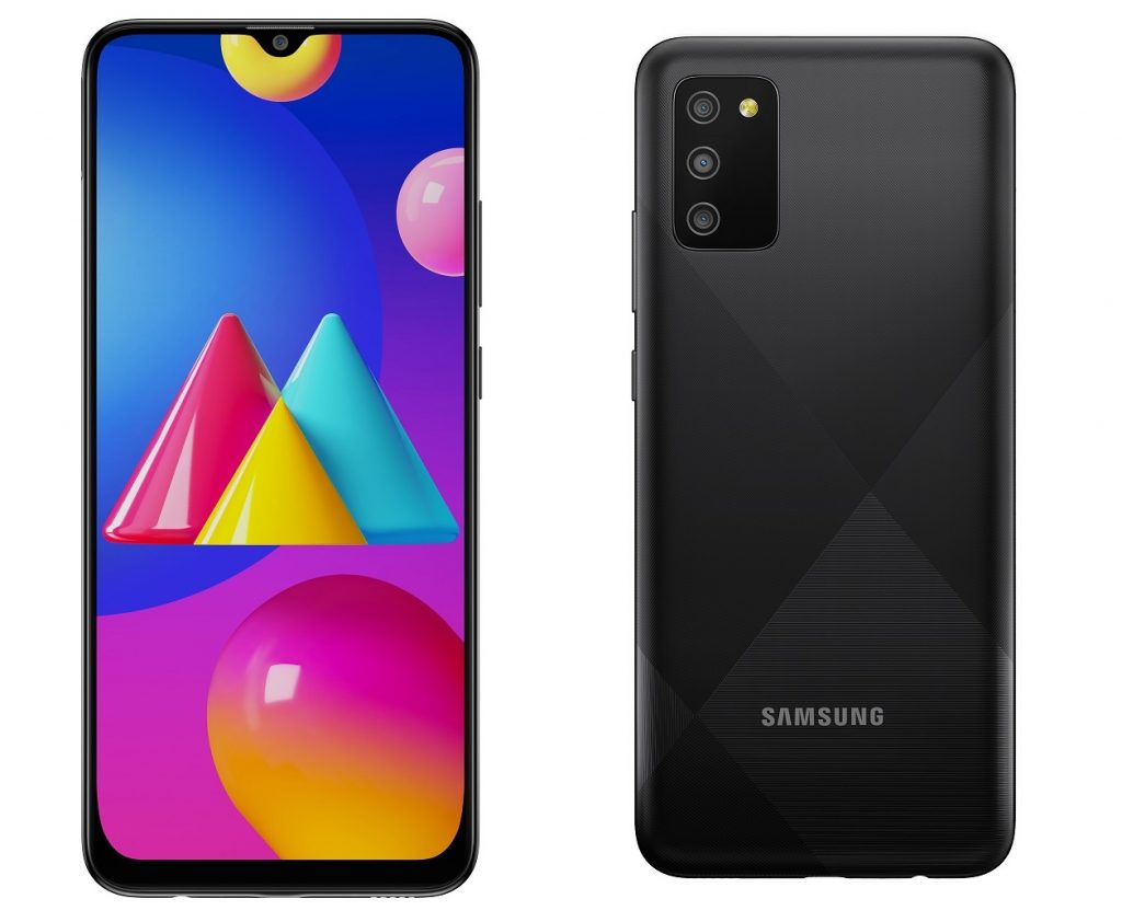 max up galaxy m02s , samsung india