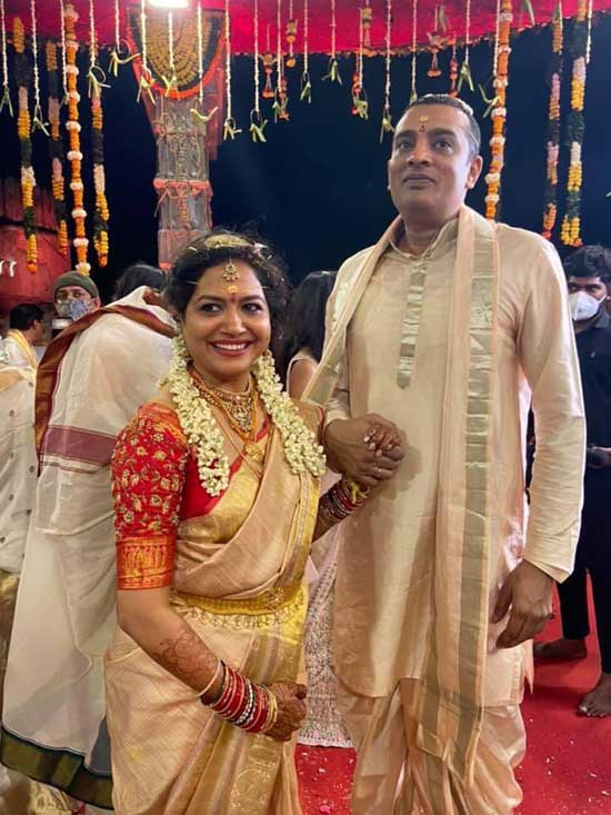 singer sunitha got married to ram veerapaneni