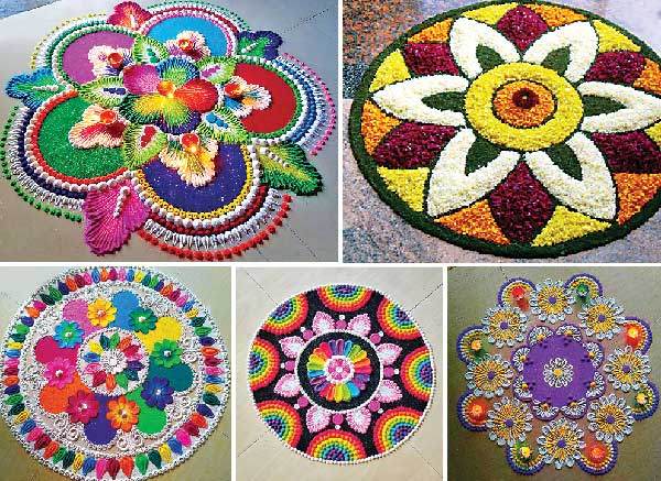 rangoli designs for sankranthi festival