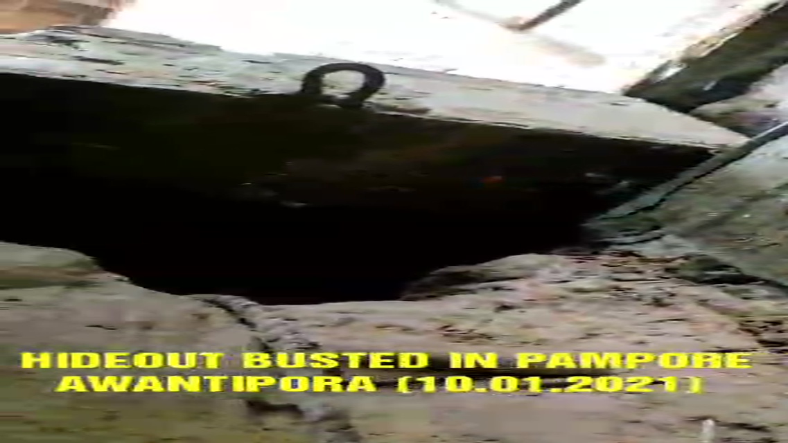 LeT hideout busted in pulwama