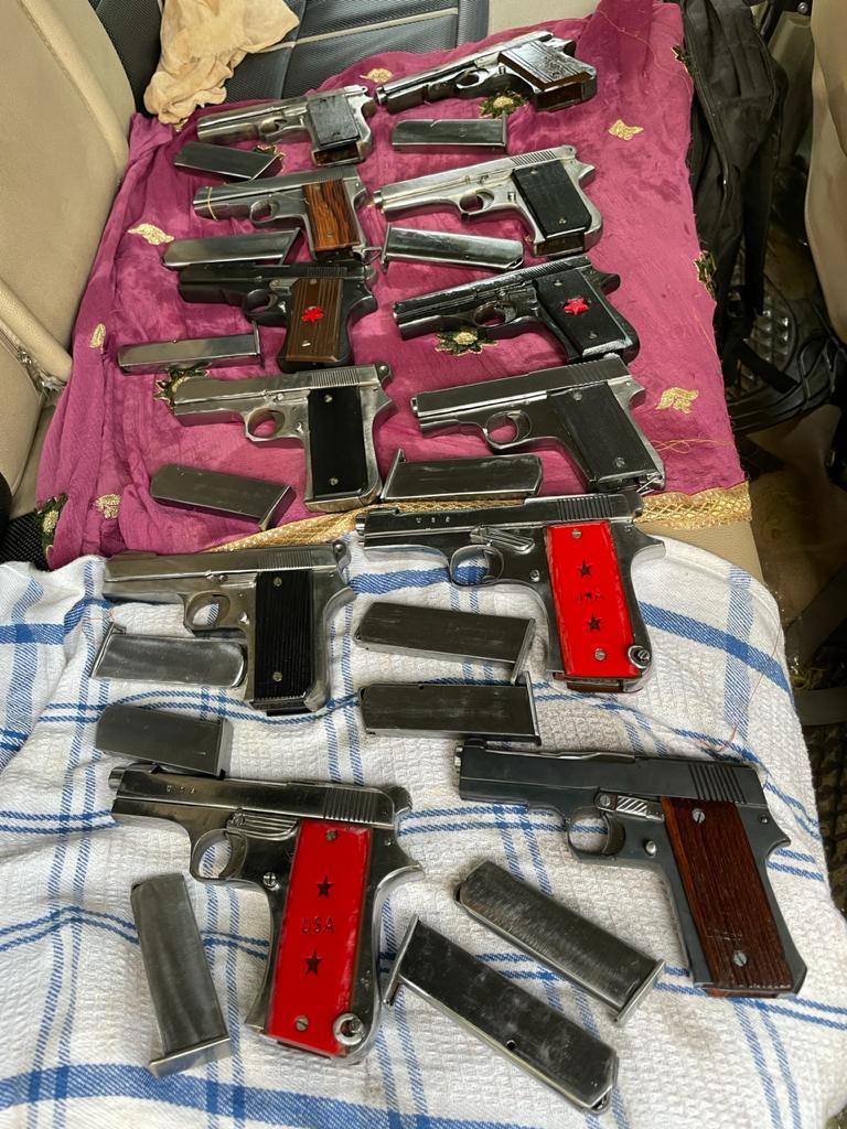 smugglers supplying arms to terrorists