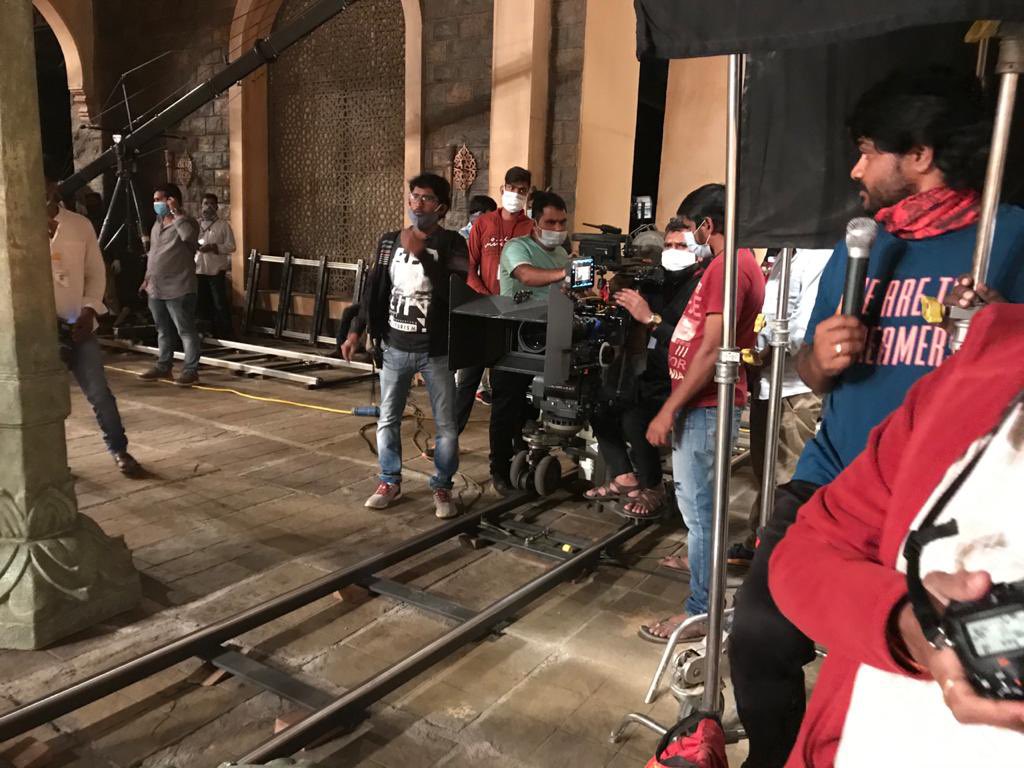 pawan kalyan in #PSPK27 sets