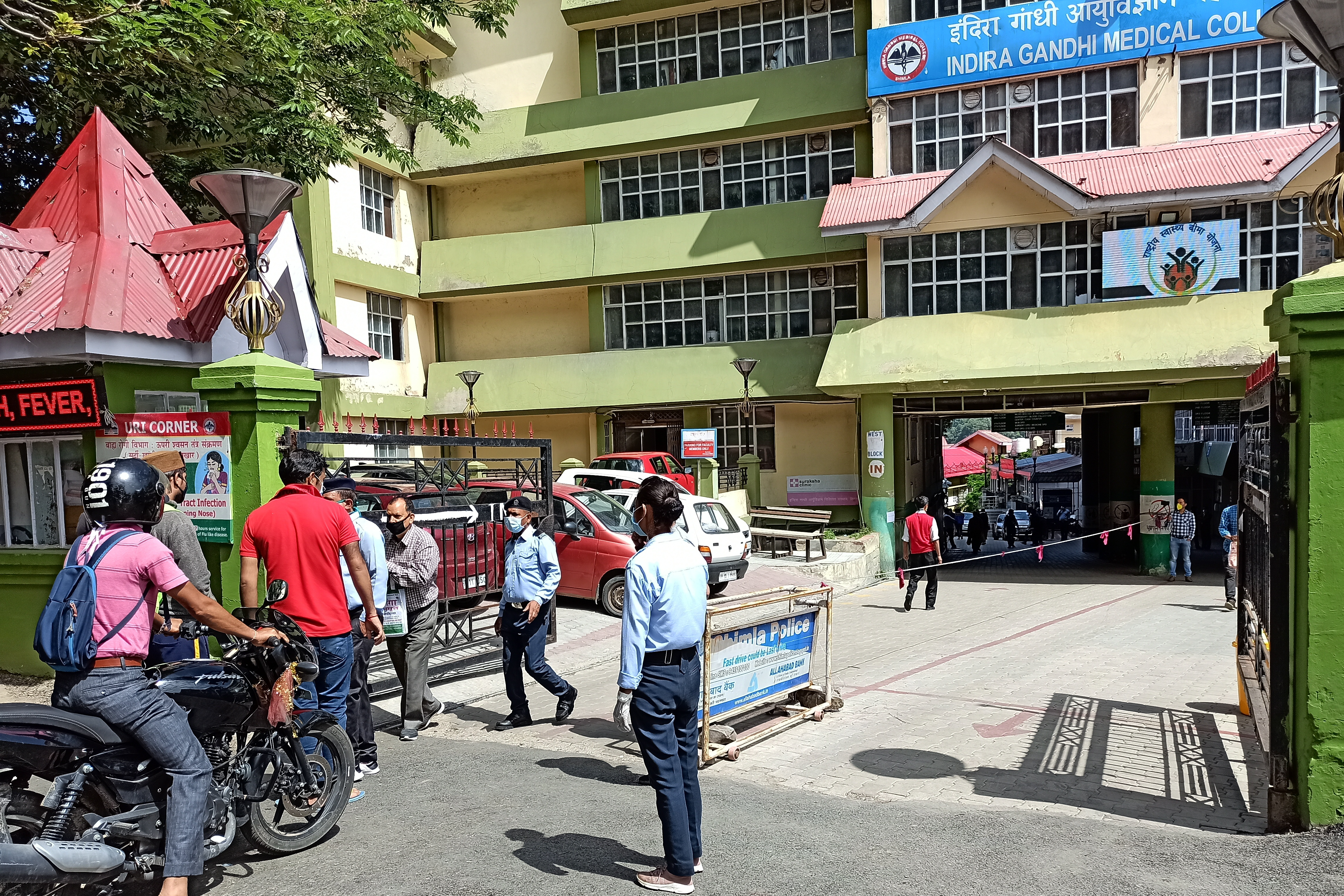 corona vaccination in Shimla