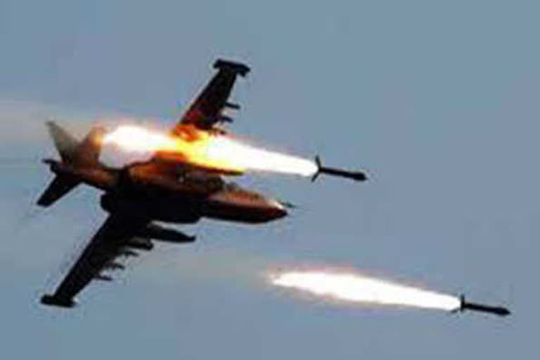 dozens killed in israeli air raids in syria