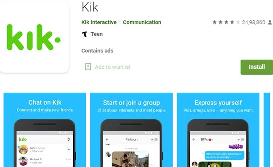 KIK features