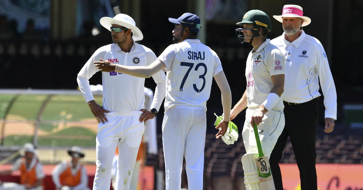 Nathan Lyon, Mohammad Siraj, AUS vs IND