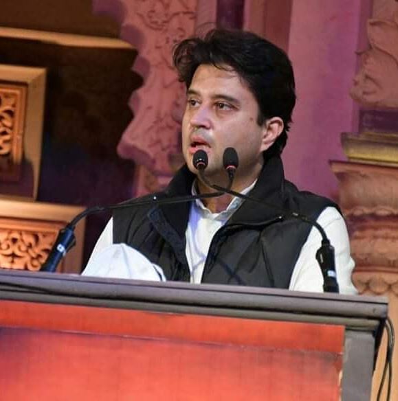 Rajya Sabha MP Jyotiraditya Scindia