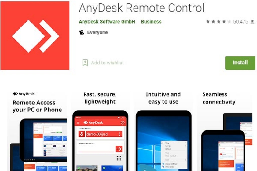 AnyDesk Remote Control