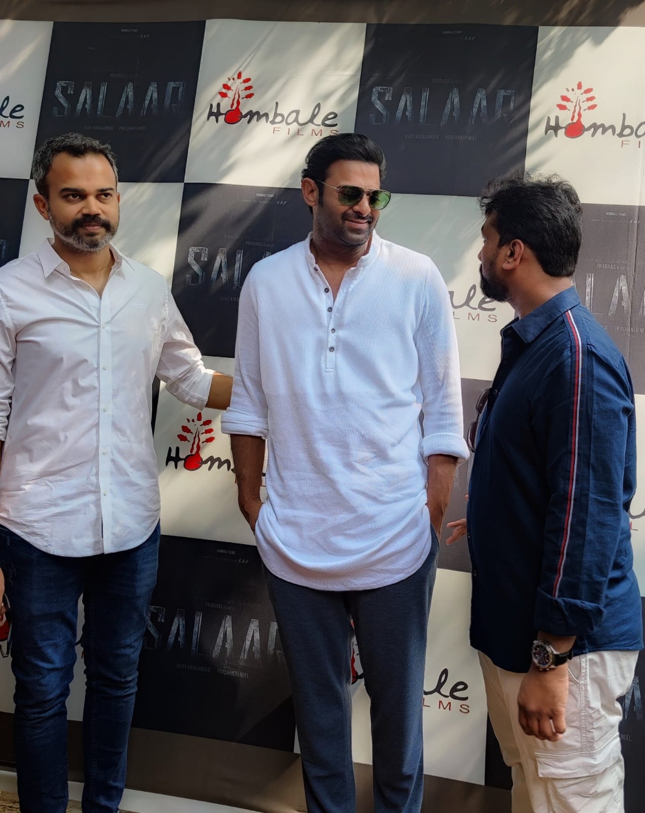 Prabhas's salaar movie pooja ceremony at hyderabad