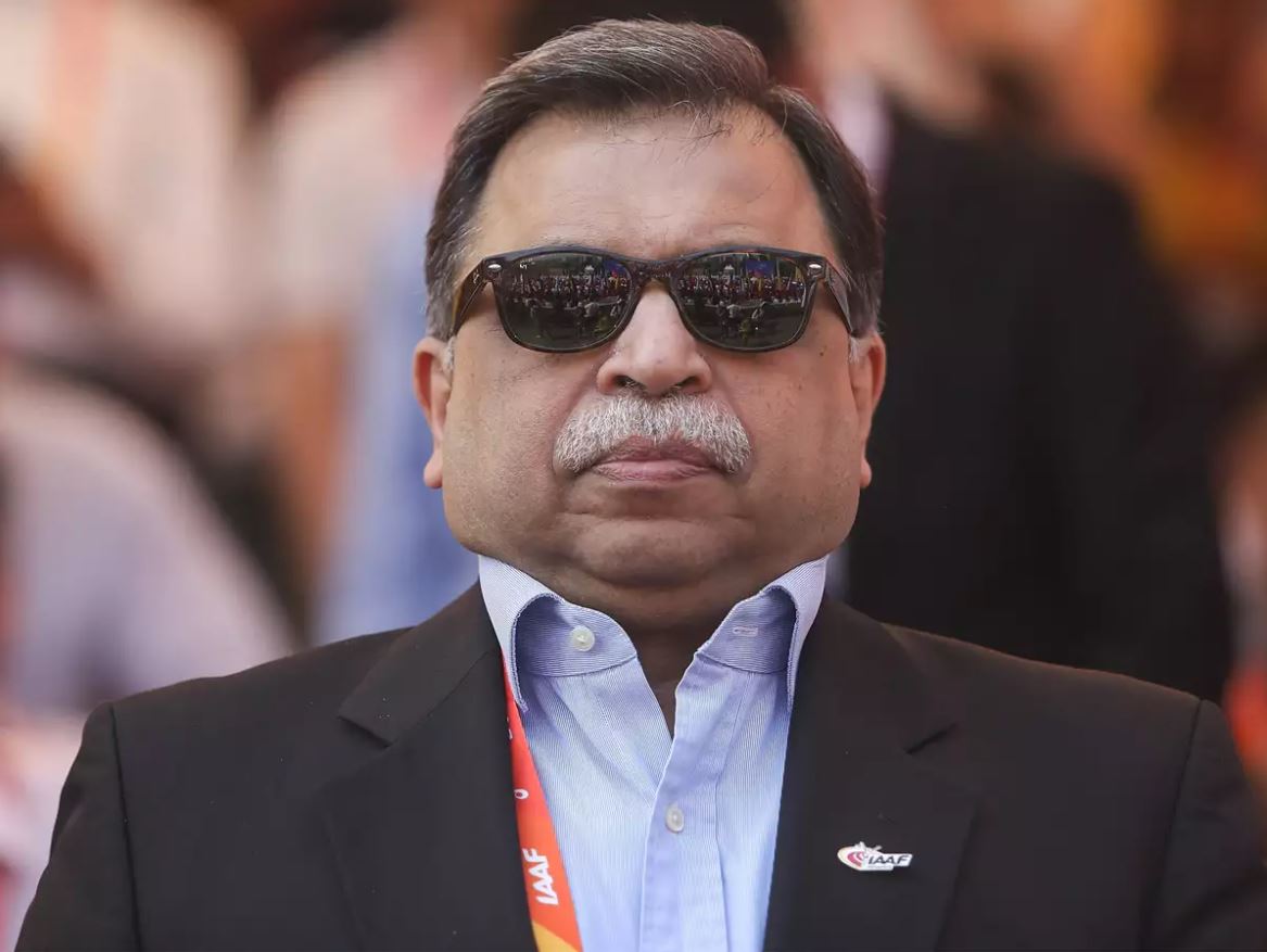 भारतीय एथलेटिक्स महासंघ के अध्यक्ष आदिले सुमरिवाला