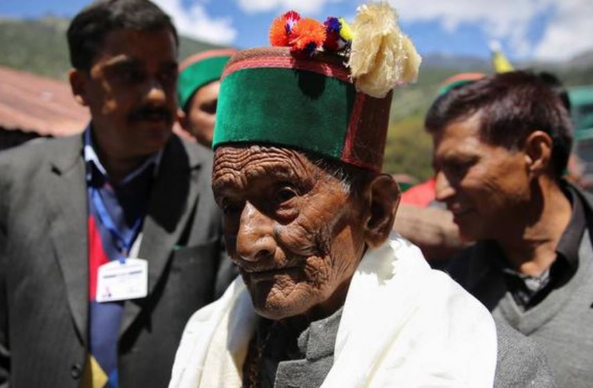 first voter of india shyam saran negi, श्याम शरण नेगी