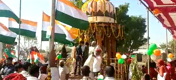 सीकर शहीद प्रतिमा अनावरण,  शहीद जतन सिंह प्रतिमा अनावरण सीकर,  Shaheed Jatan Singh statue unveiled Sikar,  Seeker martyr statue unveiled,  Sikar Surera Village Shaheed Jatan Singh Statue