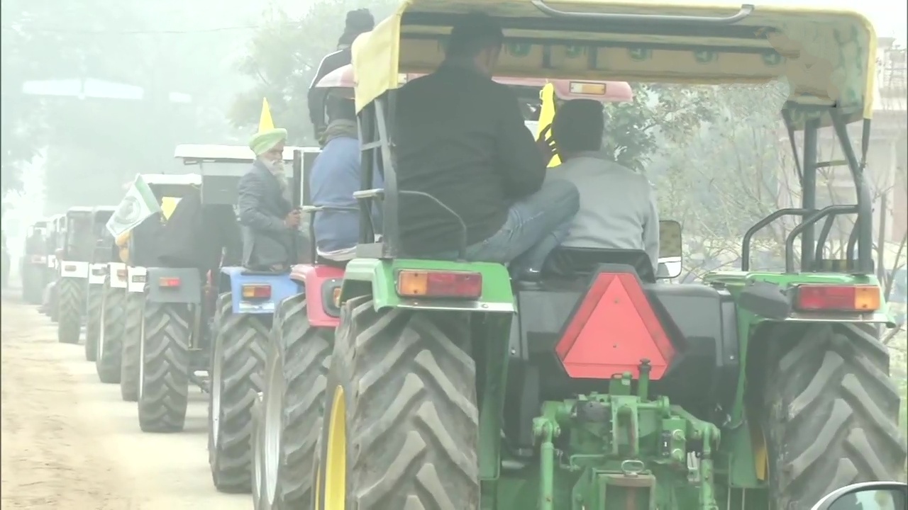 A large number of farmers are going from Ludhiana to participate in the tractor rally on January 26 in Delhi