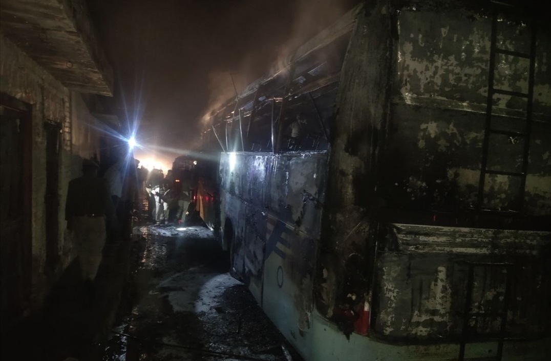 bus fire case in jalore,  bus fire case in rajasthan