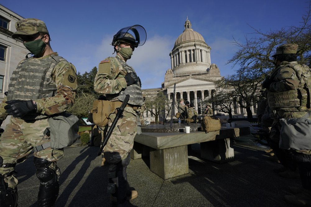 US capital turned into military zone ahead of Biden's inauguration