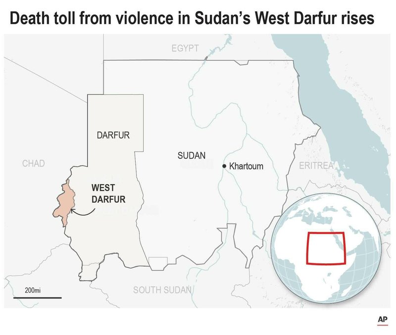 83 people killed in Sudan's Darfur clashes