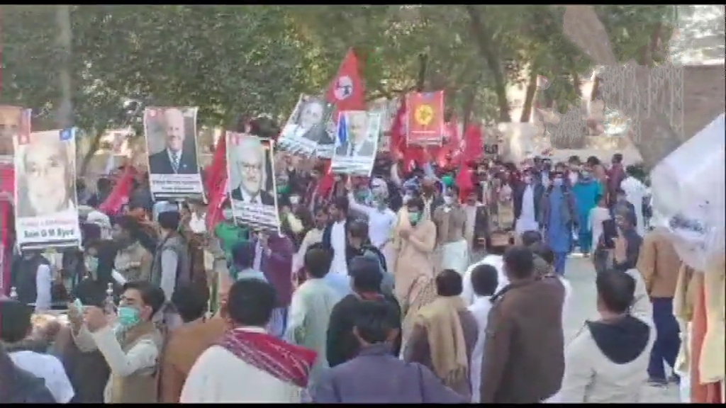 Placards of PM Modi in pakisthan