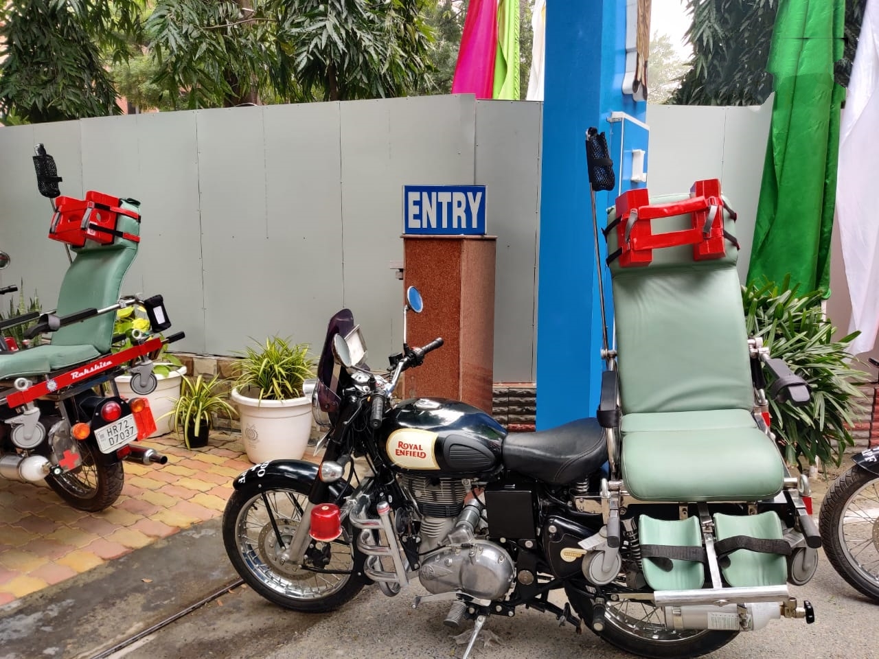 bike ambulance for jawans