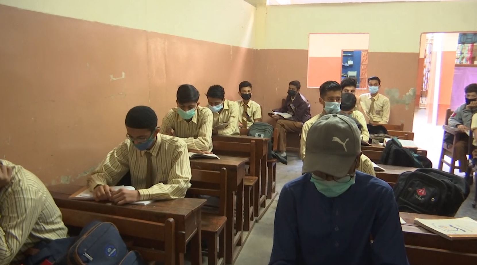 pakistan has started reopening schools in phases after about two months of closure