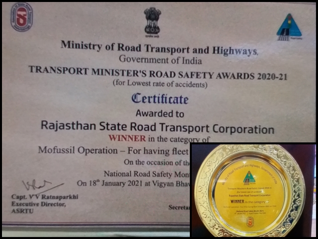 road safety award