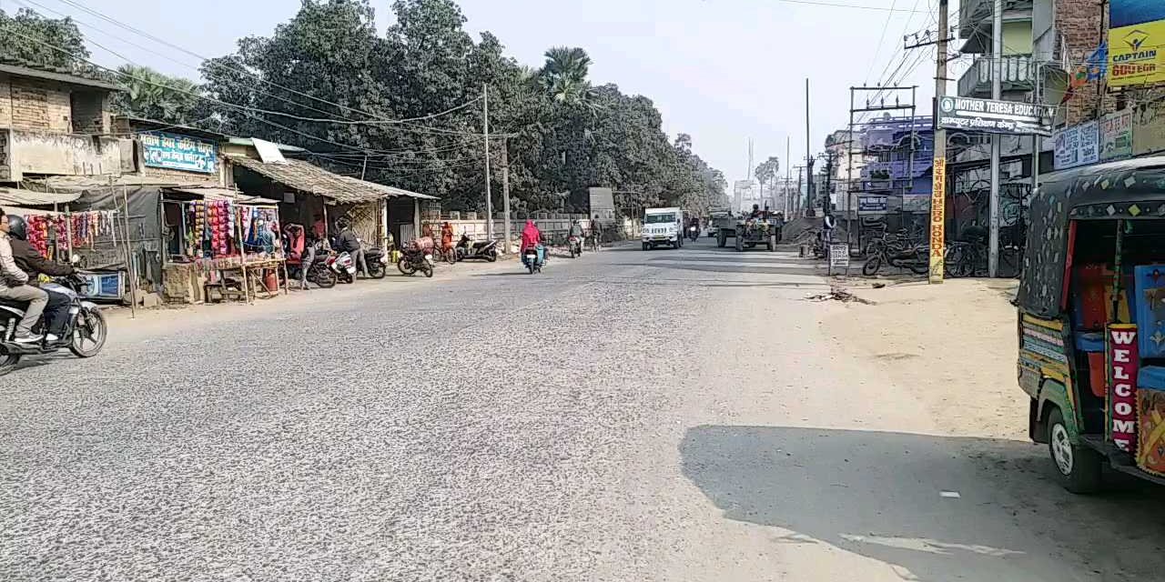 NH 80 के चौड़ीकरण से पहले पीएचईडी के पाइप को किया जाएगा शिफ्ट