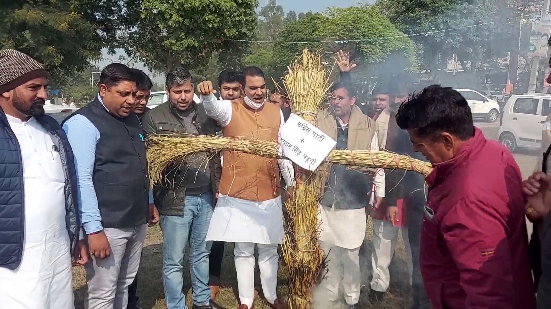 haryana bjp gurnam chaduni protest