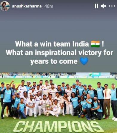 ind-vs-aus-anushka-sharma-congratulated-team-india-special-message