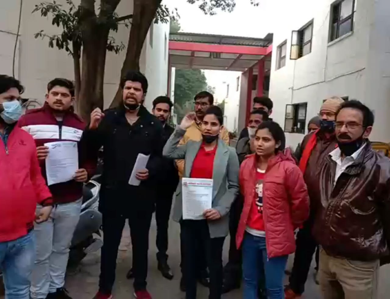 protest against web series Tandava