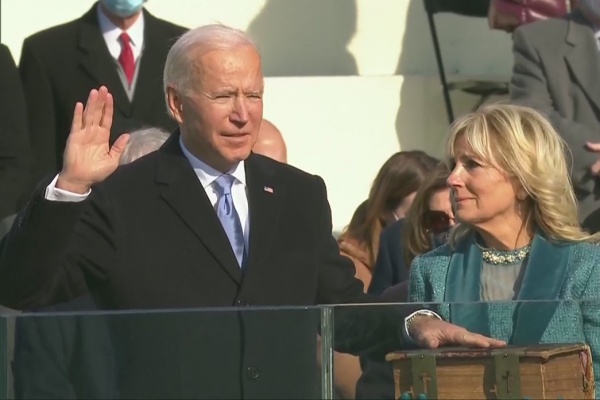 Biden took oath as 46th US President