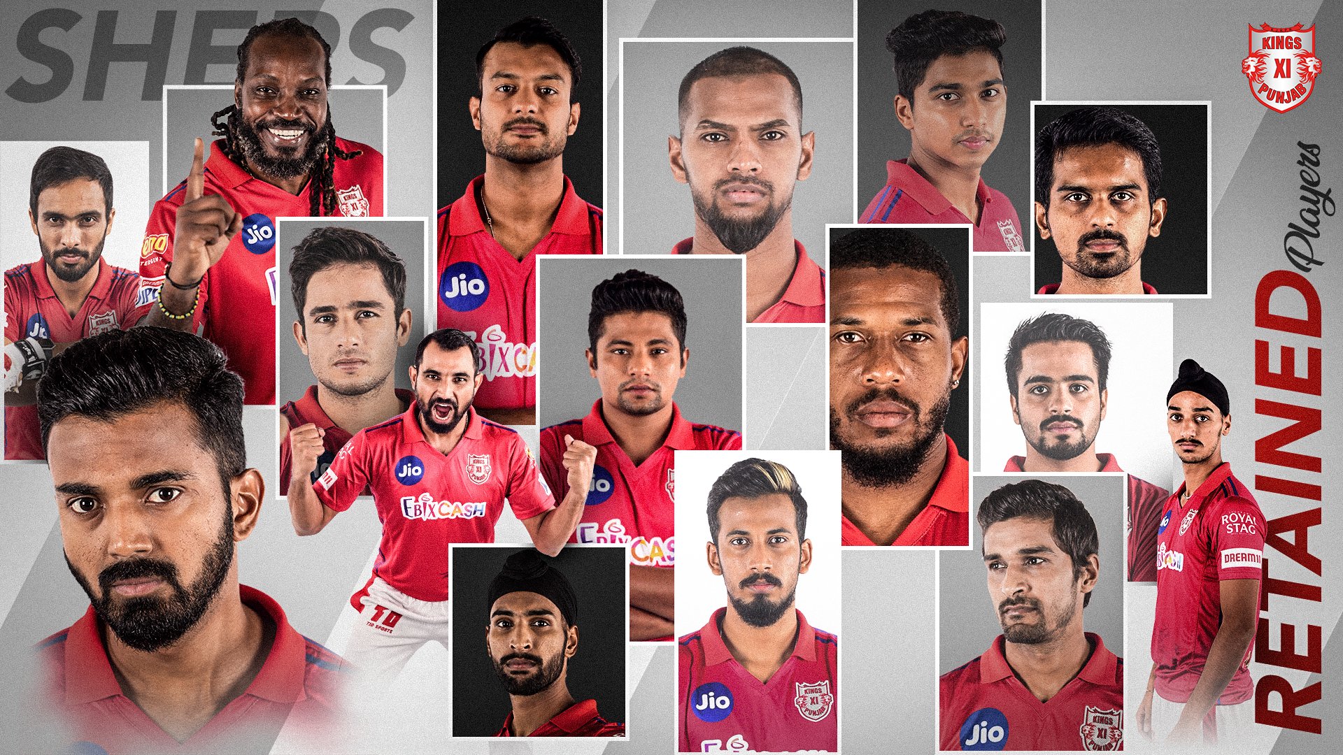 KXIP IPL 2021 TEAM