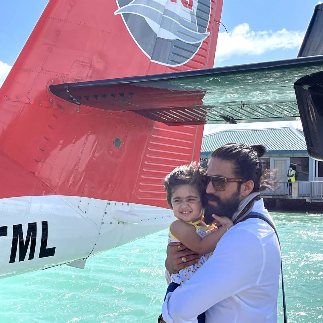 KGF Actor Yash Is Vacationing With His Family In Maldives