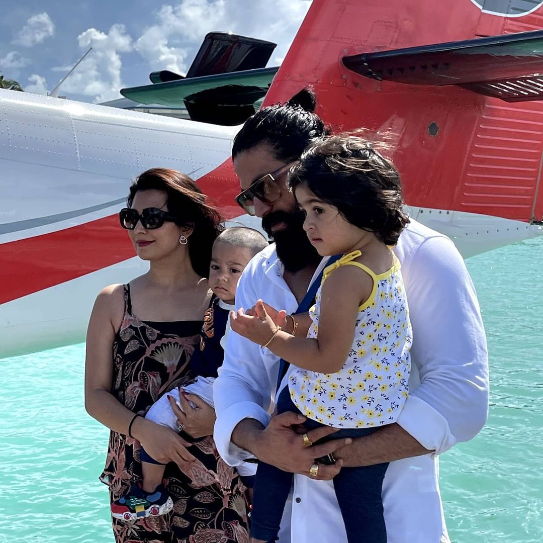 KGF Actor Yash Is Vacationing With His Family In Maldives