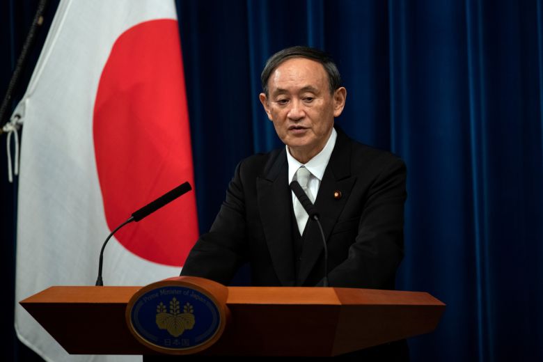 जापान के प्रधानमंत्री योशिहिदे सुगा